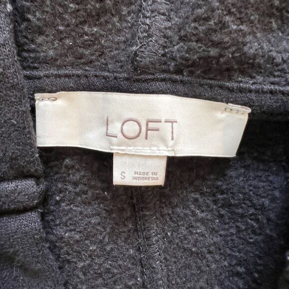 Loft Black Cardigan Sweater With Tassels-Size S - Picture 5 of 6